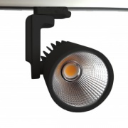 Трековый трехфазный светодиодный светильник Foton FL-LED LUXSPOT 45W 3000K 220V 4500Lm Черный