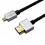 Шнур HDMI-micro HDMI gold 1.5М Ultra Slim