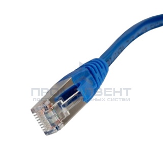 Патч-корд RJ45 F/UTP категория 6 PVC 1 м синий Legrand