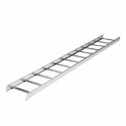 Лестничный лоток 100х400, L 3000, цинк-ламельный