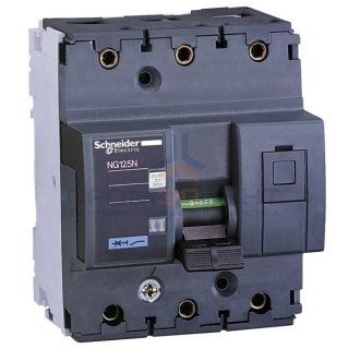 Силовой автоматический выключатель Schneider Electric NG125N 3П 10A C (автомат)